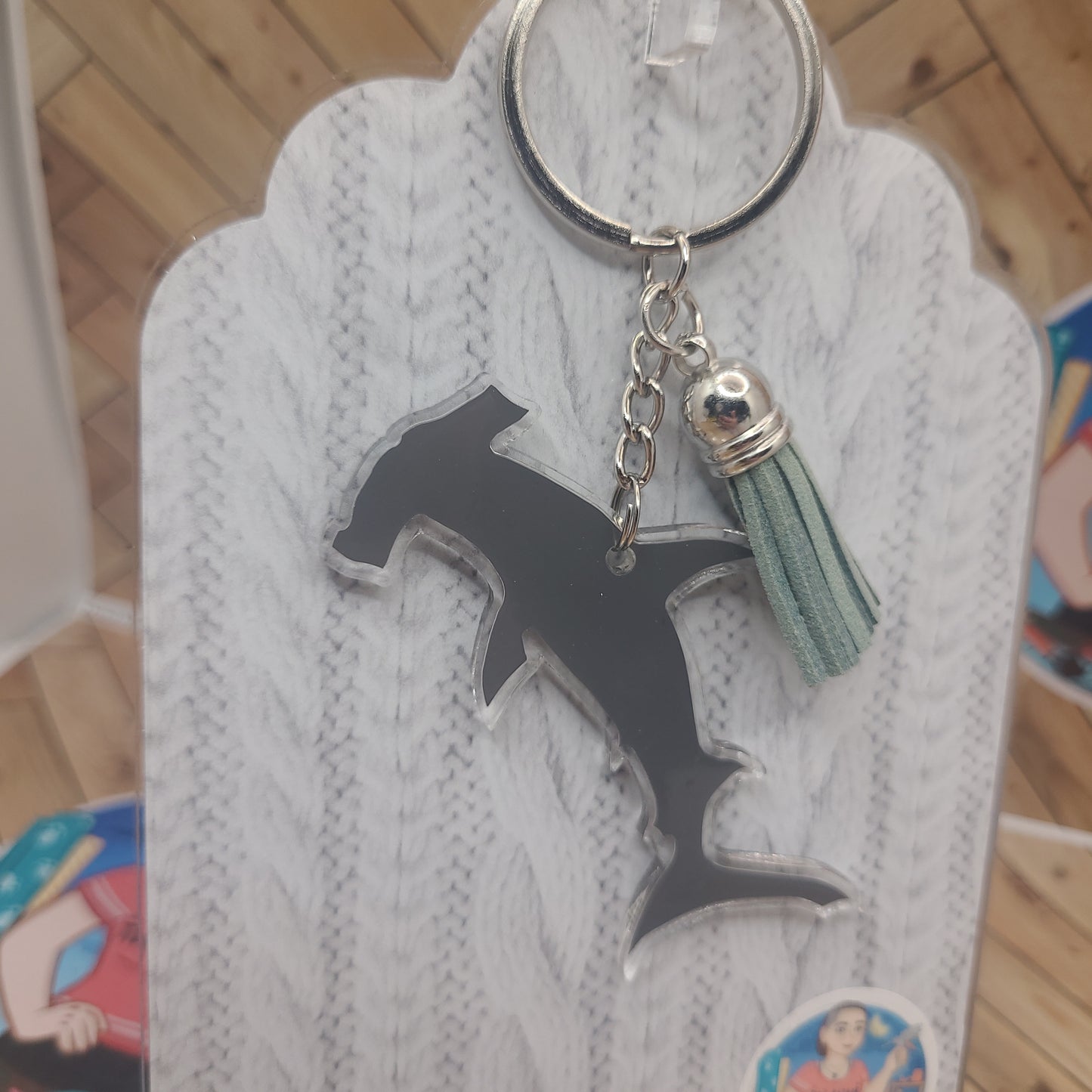 Hammerhead Shark Keychain